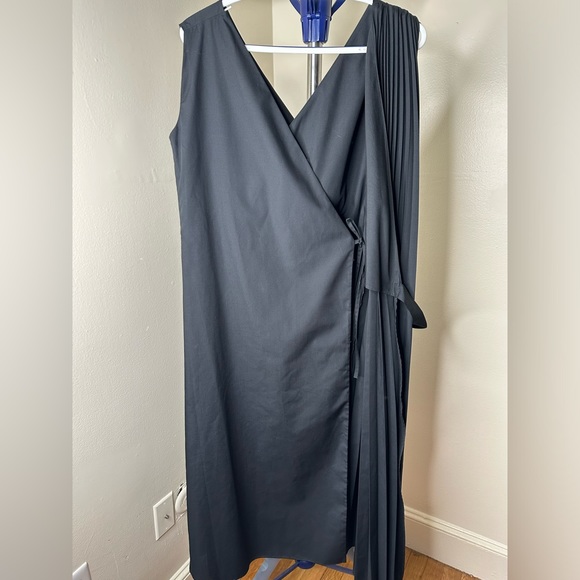 PIAZZA SEMPIONE ONE SIDE RUFFLED MAXI DRESS - Picture 3 of 6